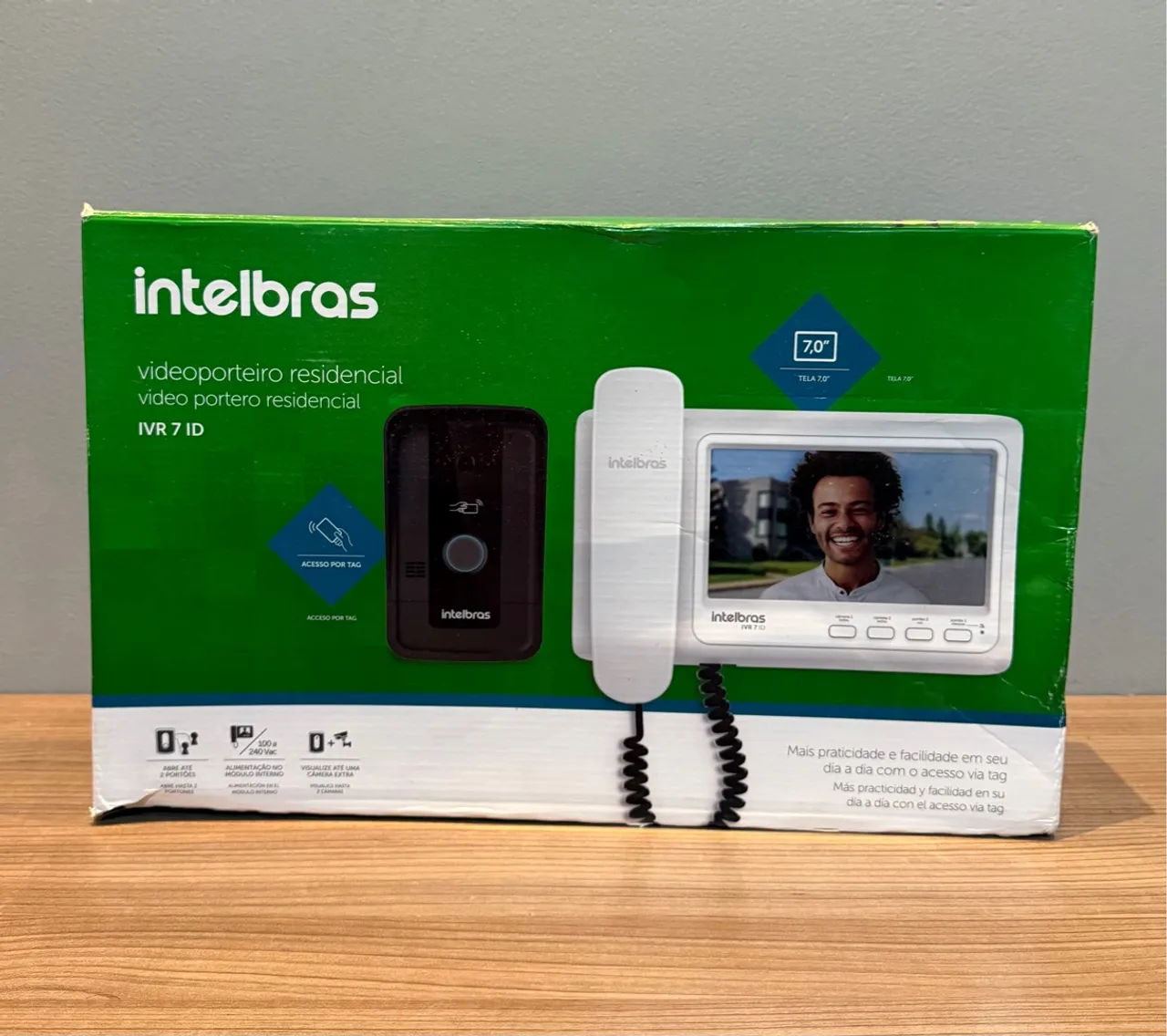 Videoporteiro Intelbras IVR 7ID