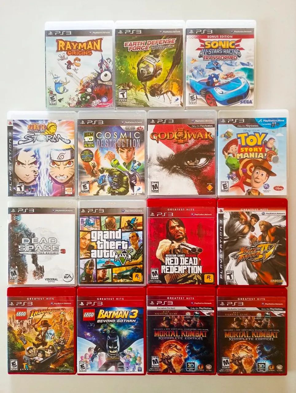 Jogos ps3 original - ATENÇÃO NA DESCRIÇÃO ! - FAÇO OLX PAY ! - CDs