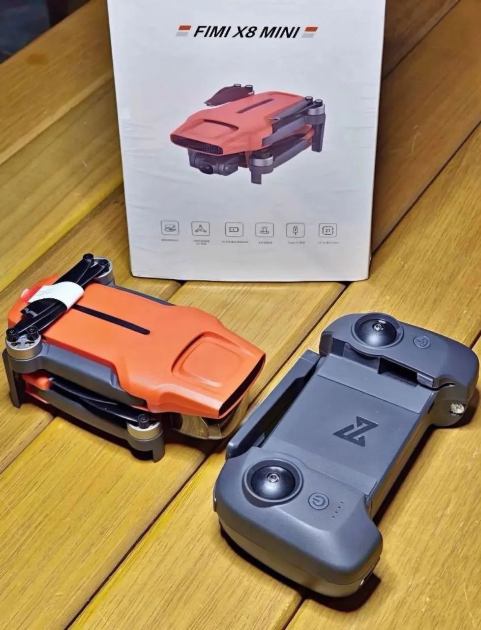 Drone FIMI X8 Mini V2 + cartão SD 64GB (Novo) - Foto 3