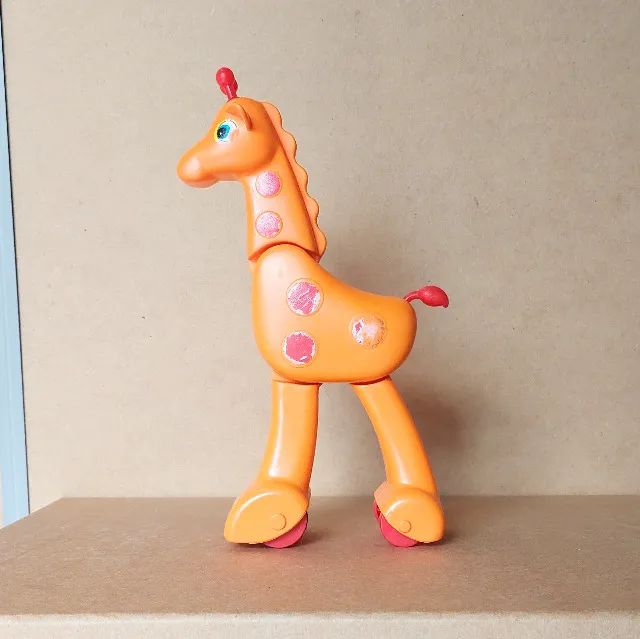 brinquedo - girafa com rodas Elka (usada) - Foto 3