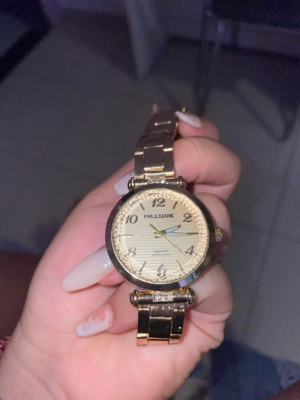 Relógio Pallyjane Dourado