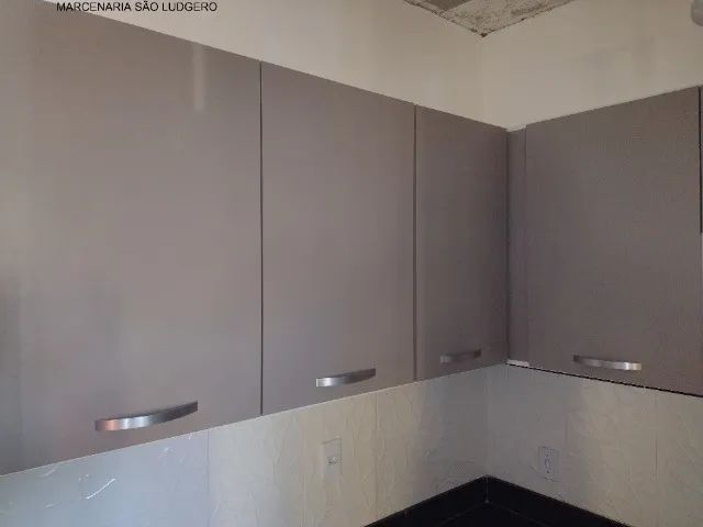 Armário Cozinha Mdf Cinza - Foto 5