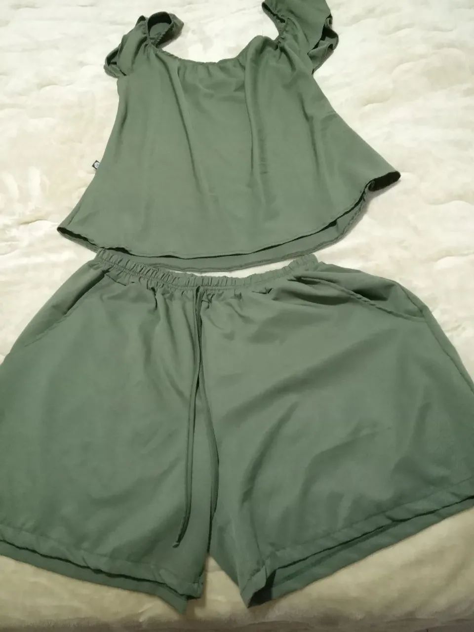 Conjunto Feminino Verde - Conforto e Estilo Tam G2