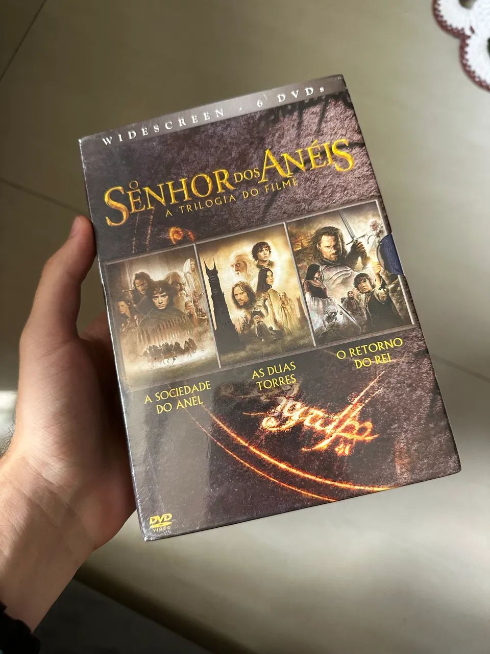 Senhor dos Anéis - A trilogia do Filme completo (lacrado) - Foto 3