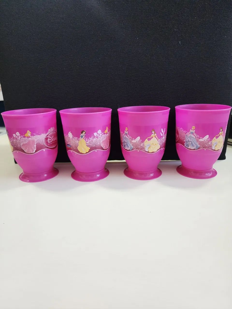 Kit 4 copos das princesas da Disney  - Foto 2