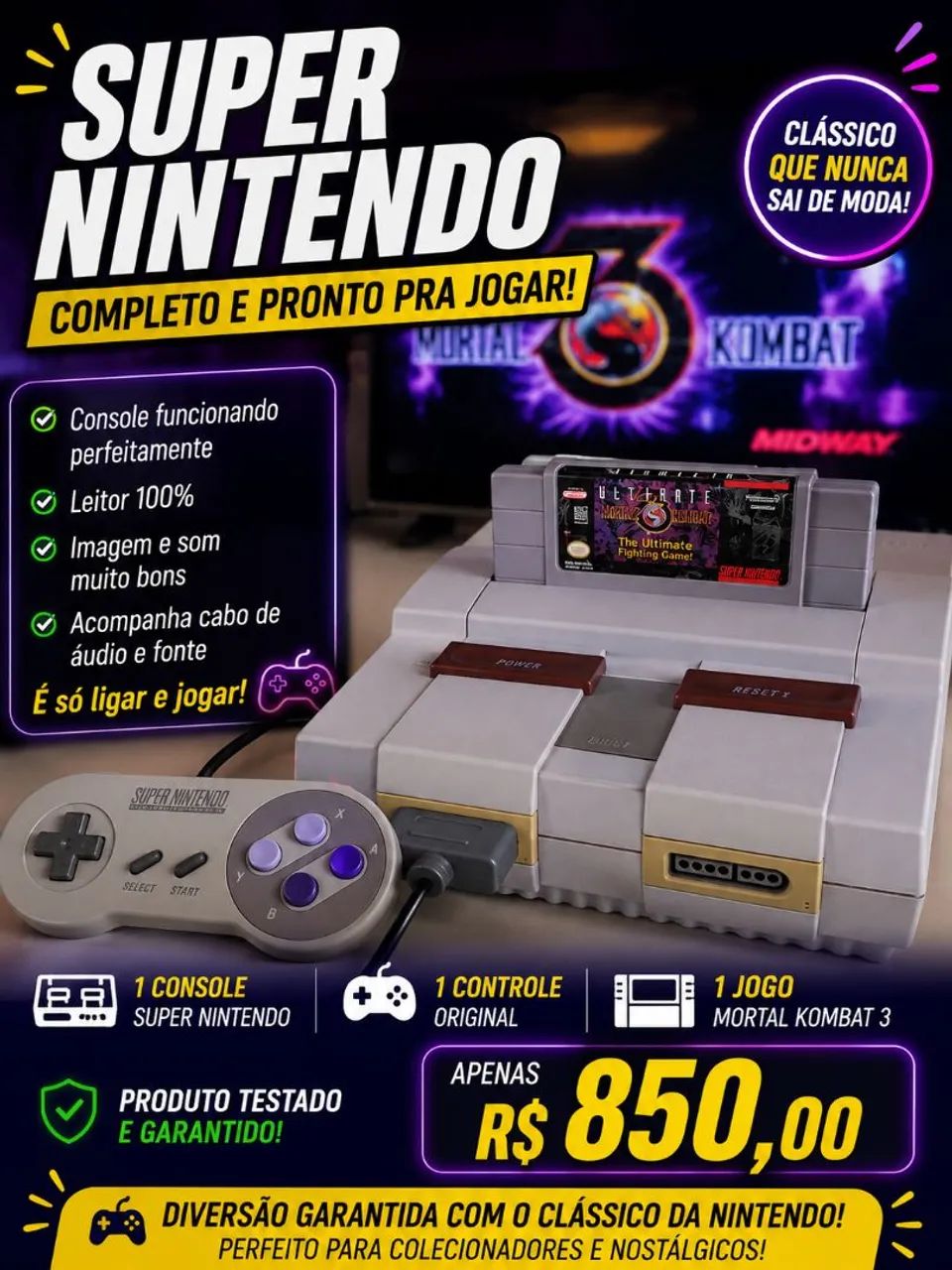 Super Nintendo original 