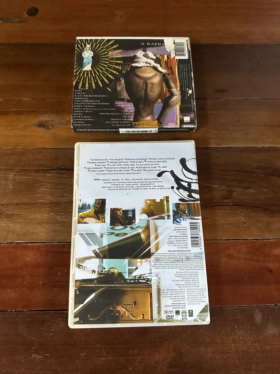 O Rappa - Lote c/ CD + DVD - Foto 2