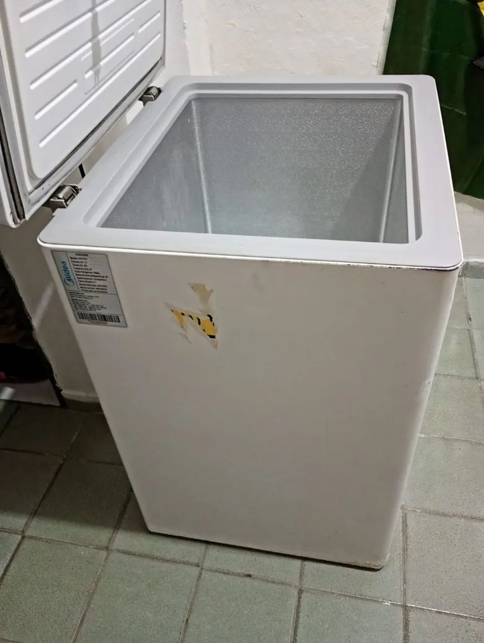 Freezer horizontal Midea Branco ( Com Defeito ) - Foto 3