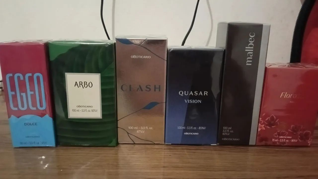 Perfumes boticário 