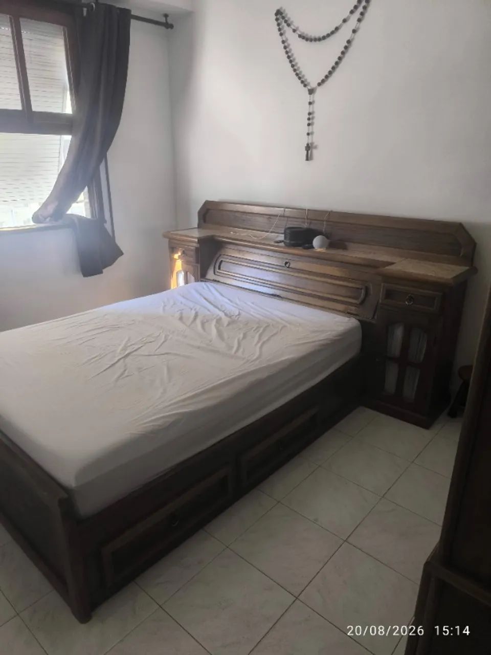 Cama de casal - Estilo colonial 
