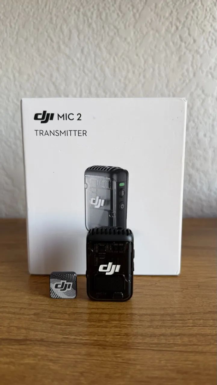 Microfone DJI Mic 2 Original e completo - Foto 3