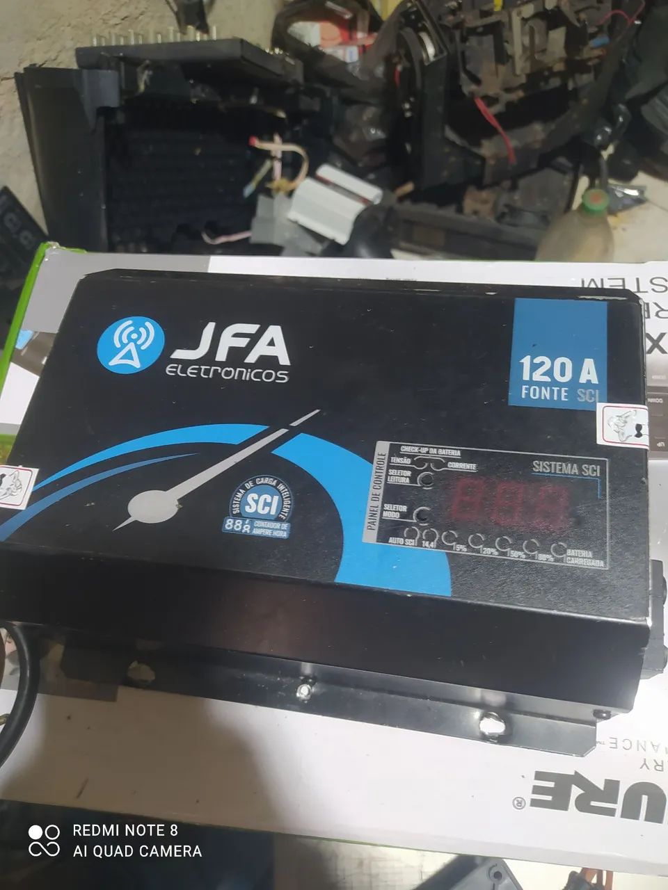 Vendo fonte 120 amperes 450$ - Foto 2