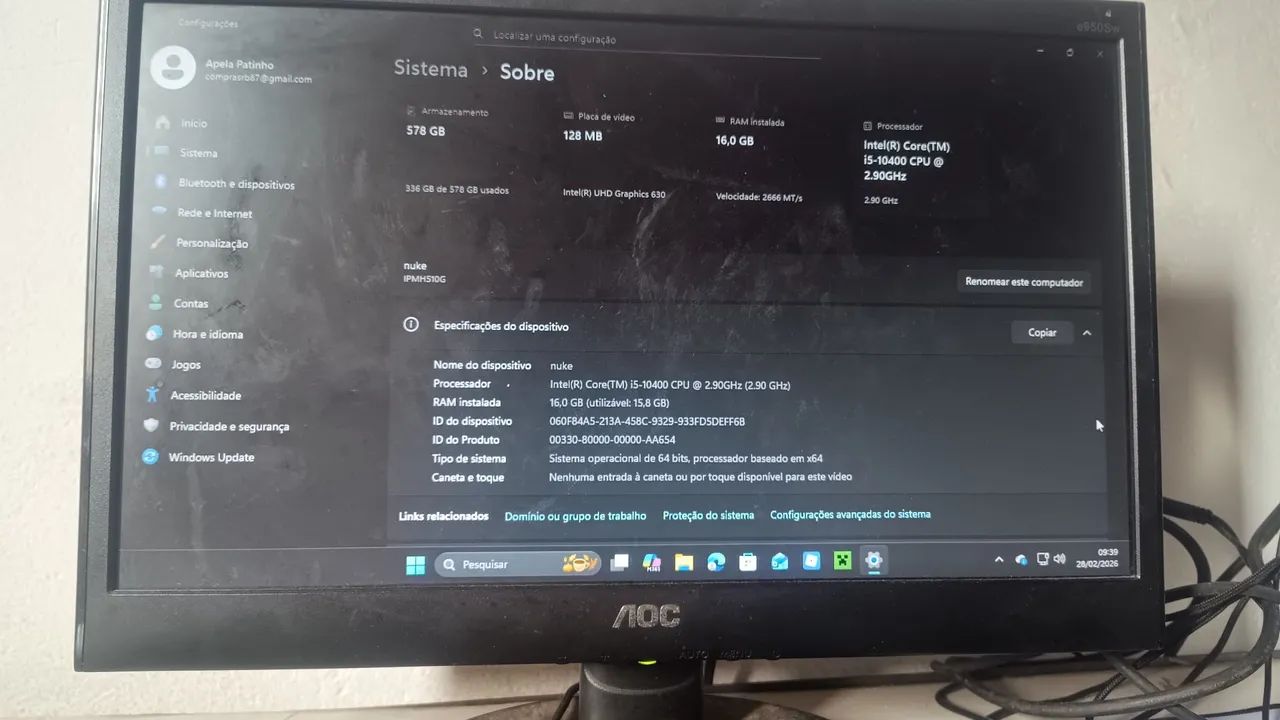 Computador completo  - Foto 3