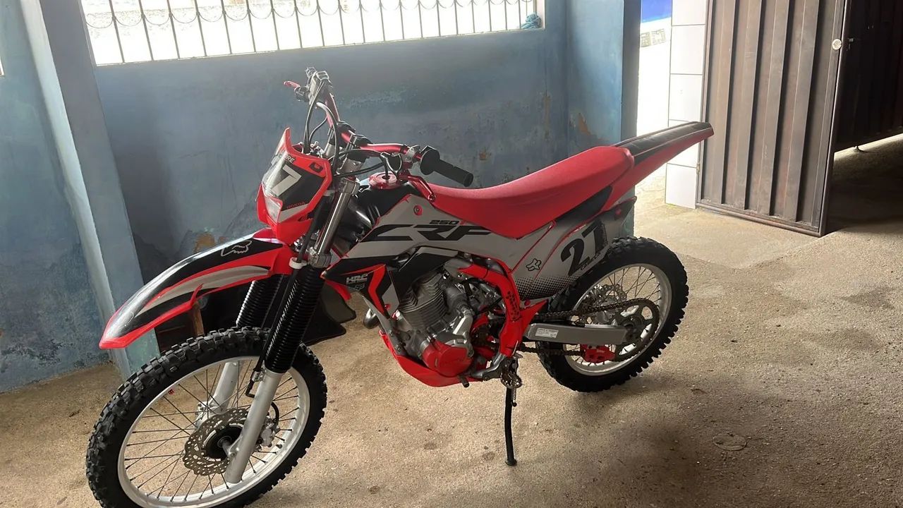 Crf 250f  pra vender ligeiro - Foto 3