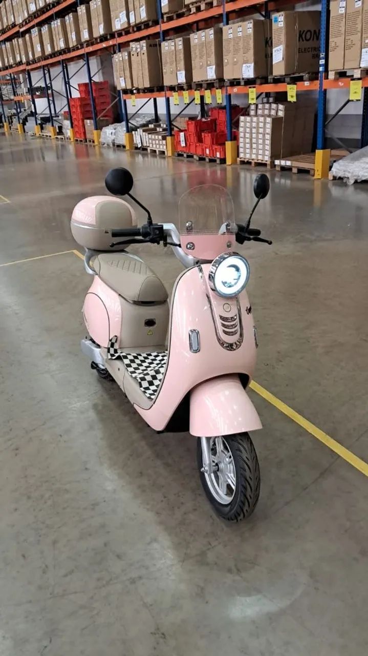 Moto elétrica scooter cappuccino  - Foto 2