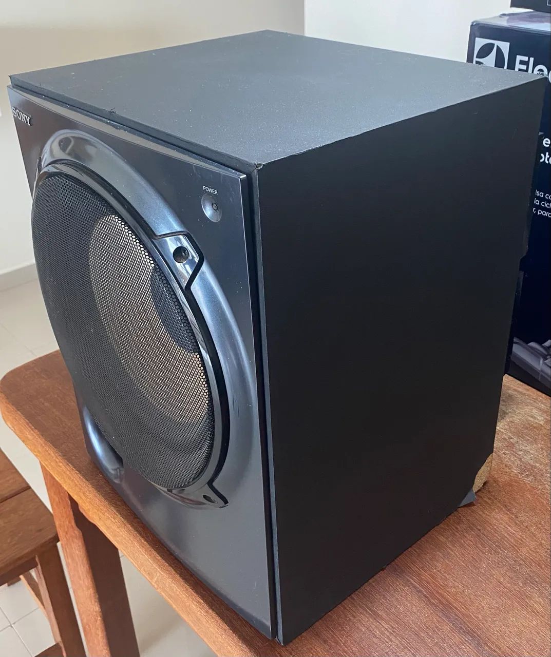Subwoofer Sony + Caixa médio Phillips - Foto 3