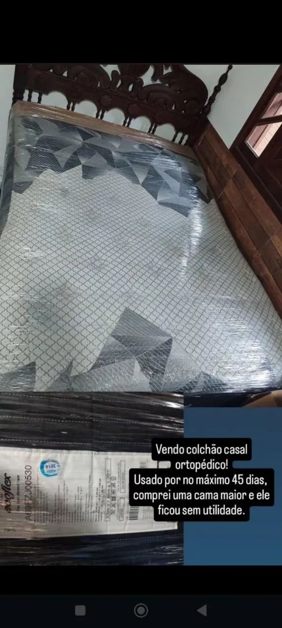 Colchão ortopédico casal