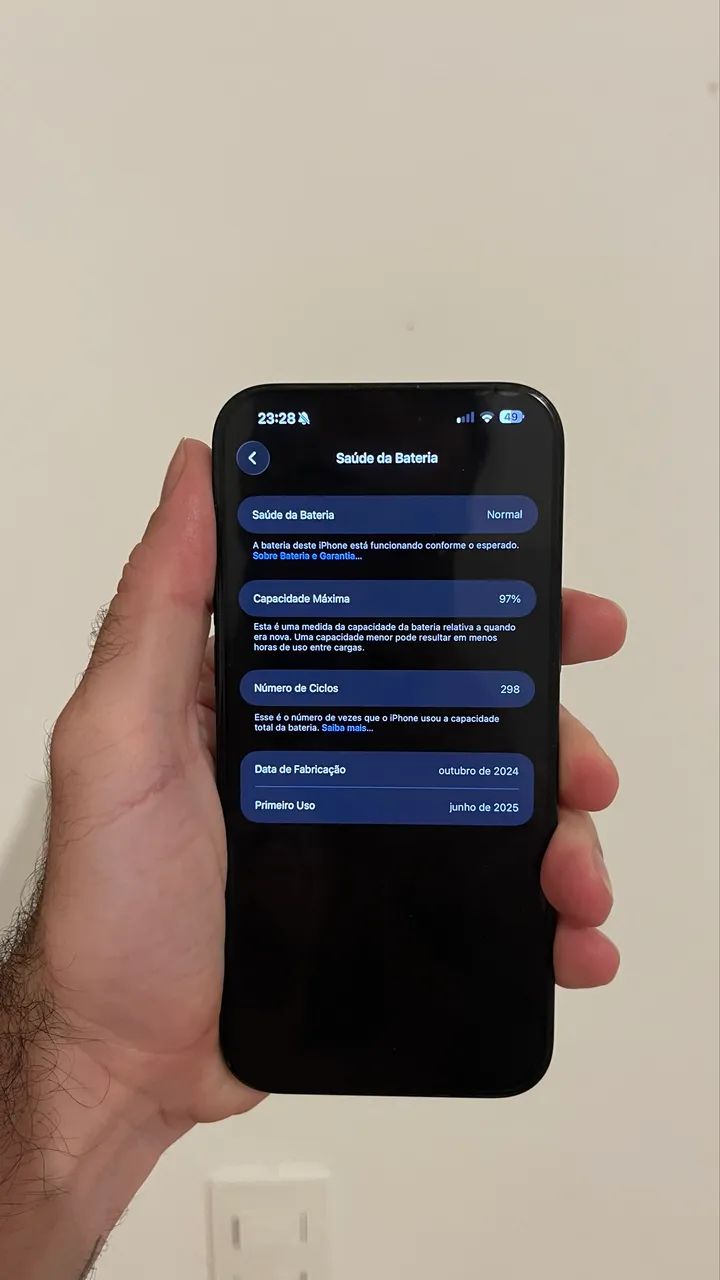 iPhone 16 Pro Max - 256Gb - Preto - Foto 2