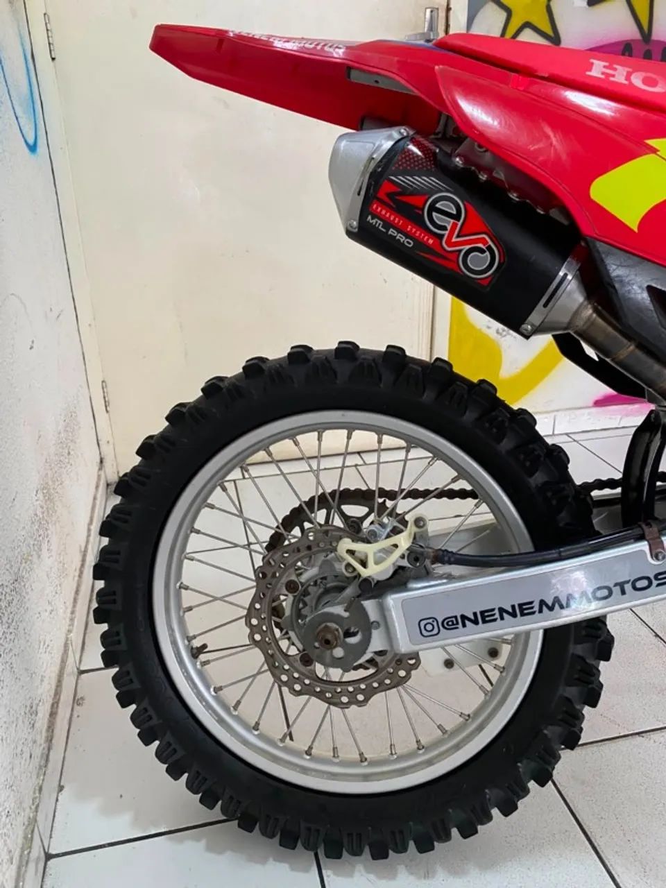 CRF 250F 2024 motor 330 - Foto 3