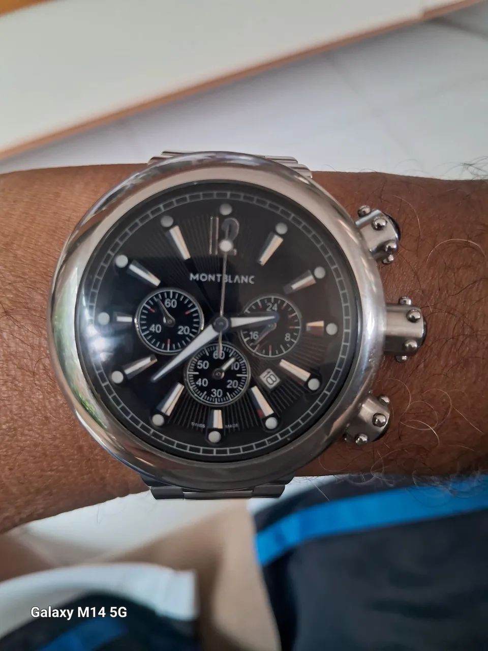 Relogio montblanc cronografo
