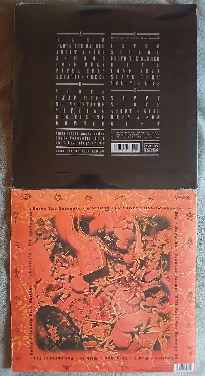 Dois lps vinil Nirvana - Frete grátis  - Foto 3