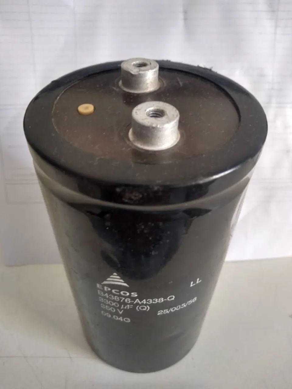 capacitor epcos -3300 f  - Foto 2