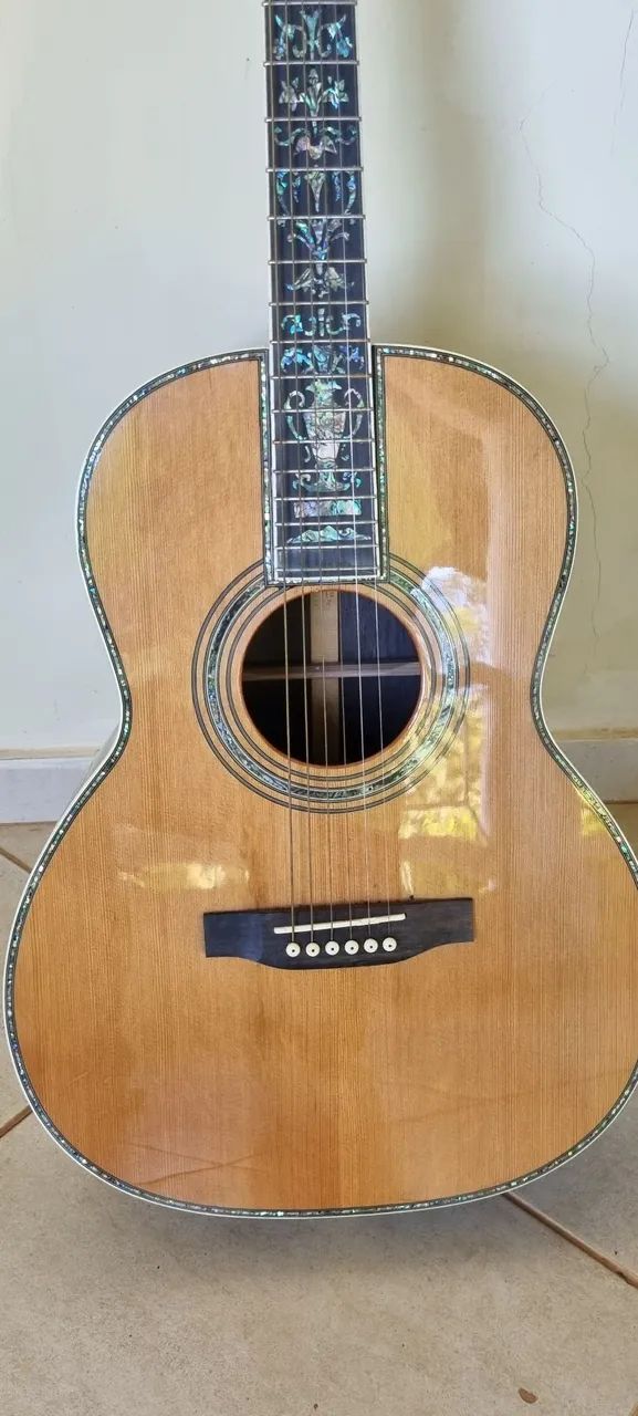 VIOLÃO NOVO! MARTIN ABALONE! - Foto 2