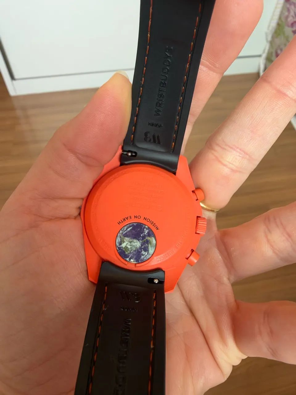 Relógio Omega original Bioceramic MoonSwatch - Foto 4