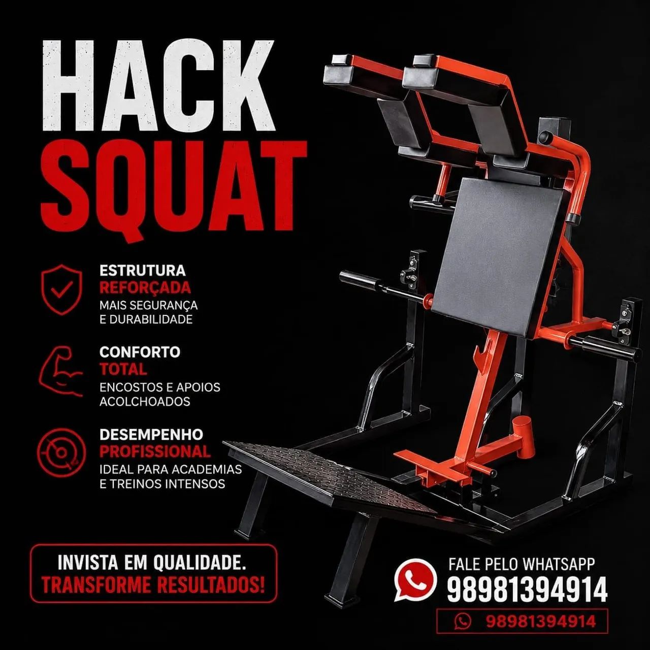 Máquina de musculação 
