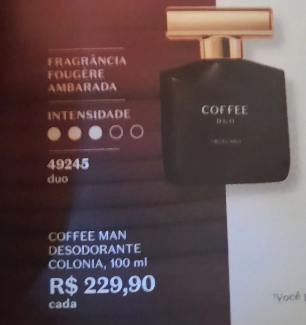 Perfume Coffee man dou boticário  - Foto 3