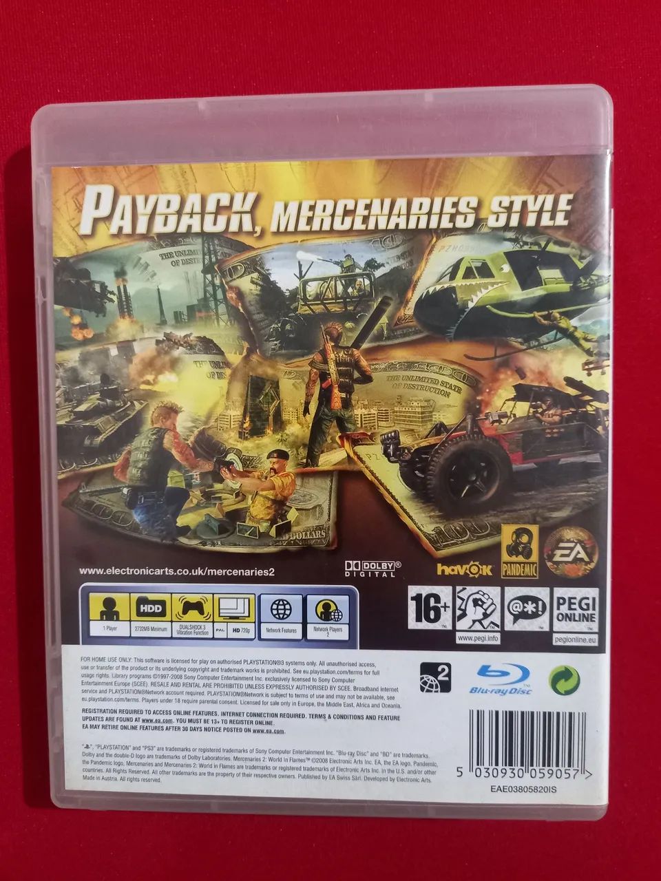 Mercenaries 2 World In Flames - PS3  - Foto 2