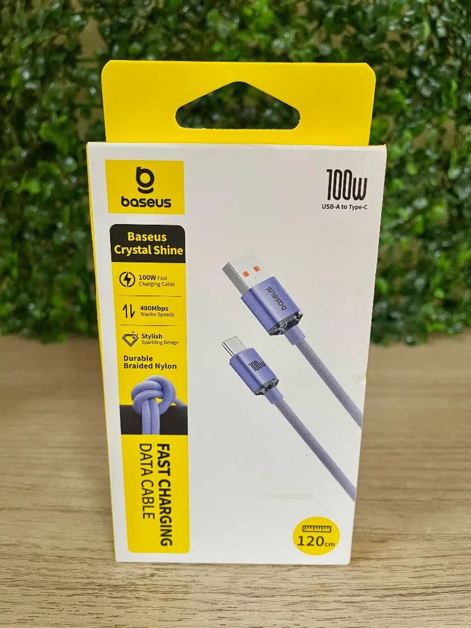 Cabo Baseus USB-A tipo C 100W 1M