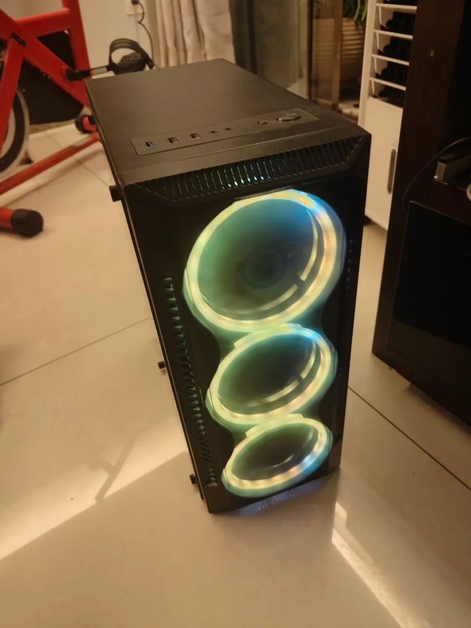 Pc gamer completo xeon 2620 v2=i7 6700 e gtx 1060
