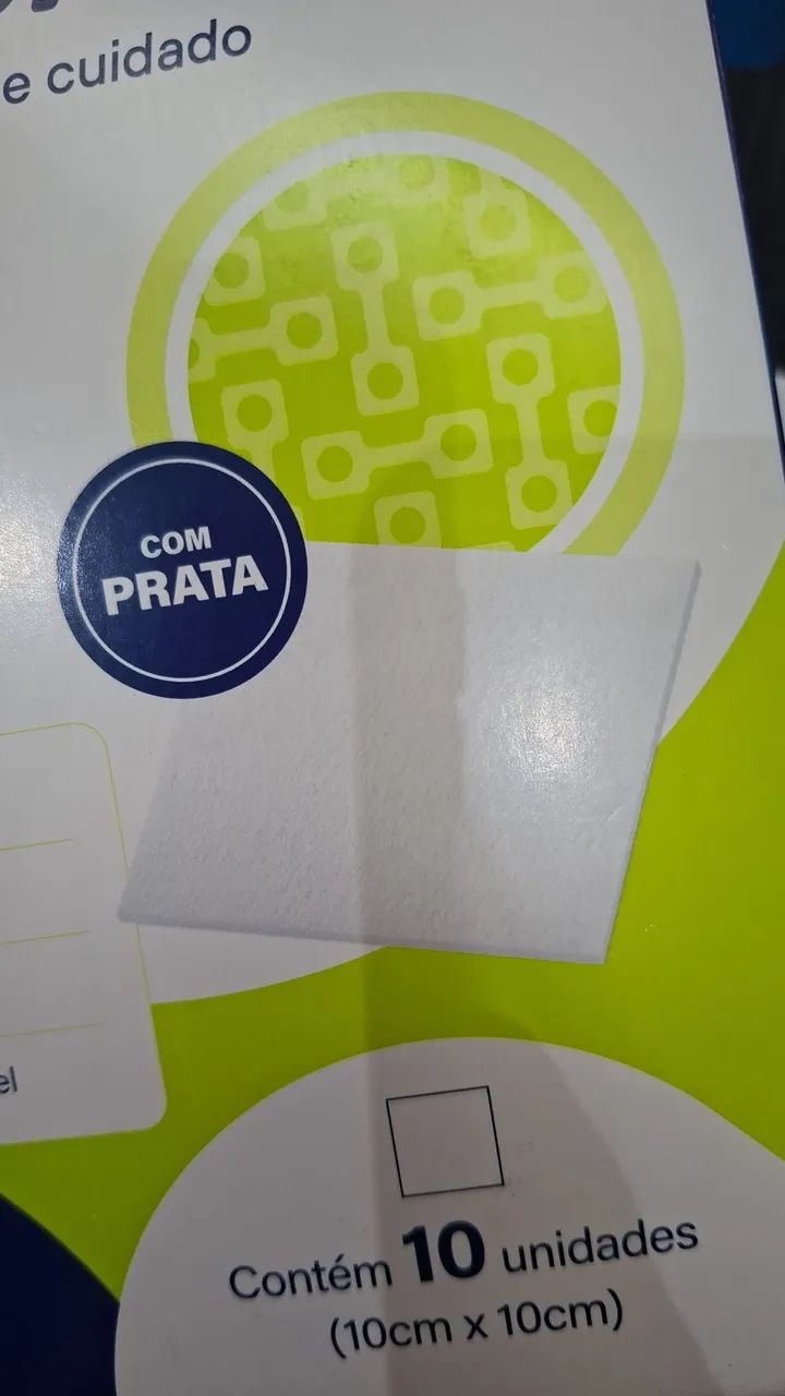 CURATIVO COM AG COM PRATA - Foto 2