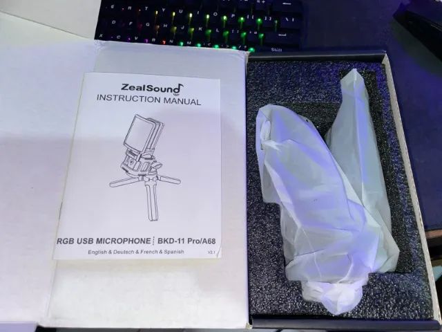 Microfone ZealSound A68 - Foto 4