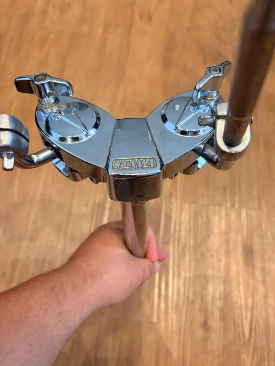Bateria Tama Rhythm Mate Preta Maravilhosa - Foto 3