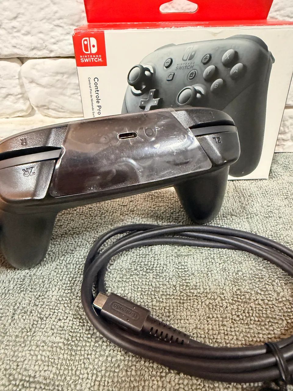 Pro Controller Original / Nintendo Switch NOVO - Foto 2