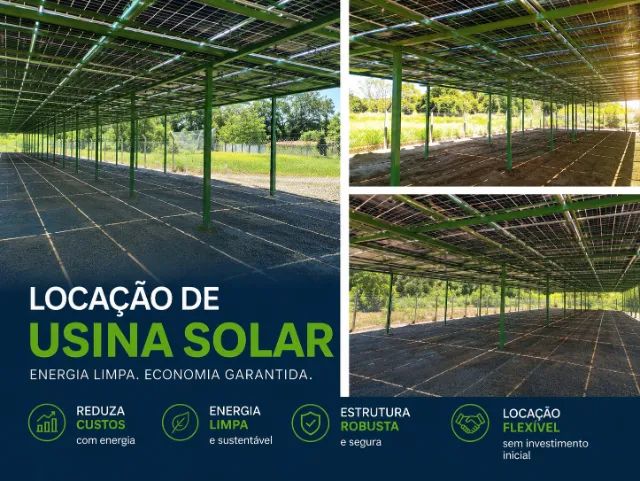 ALUGO USINA SOLAR - PRODUÇÃO 13.000 KW