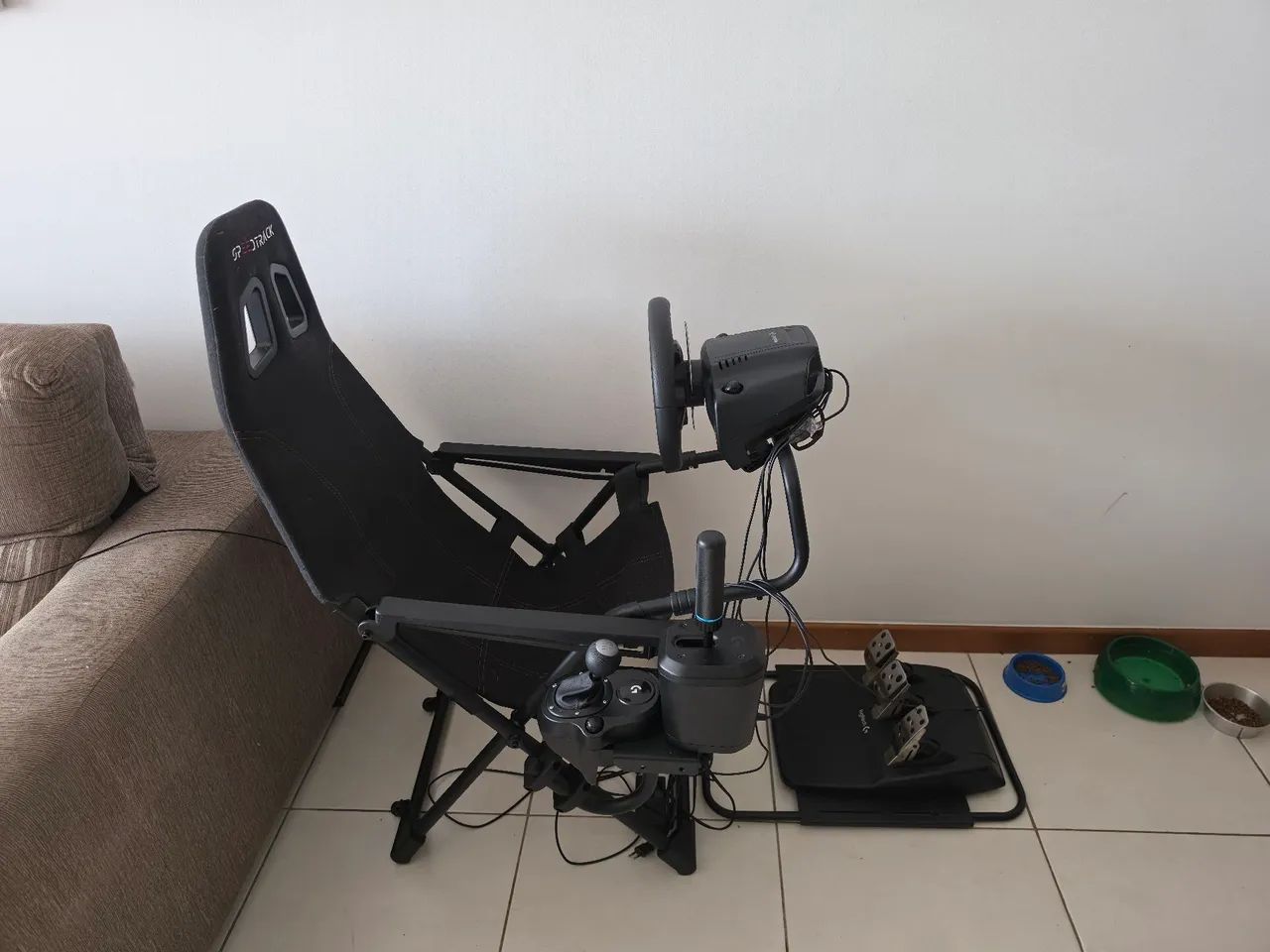 Cockpit de Corrida Completo