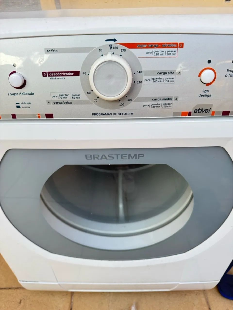 Secadora de Roupas Brastemp 220V - Funcionando Perfeitamente - Foto 5