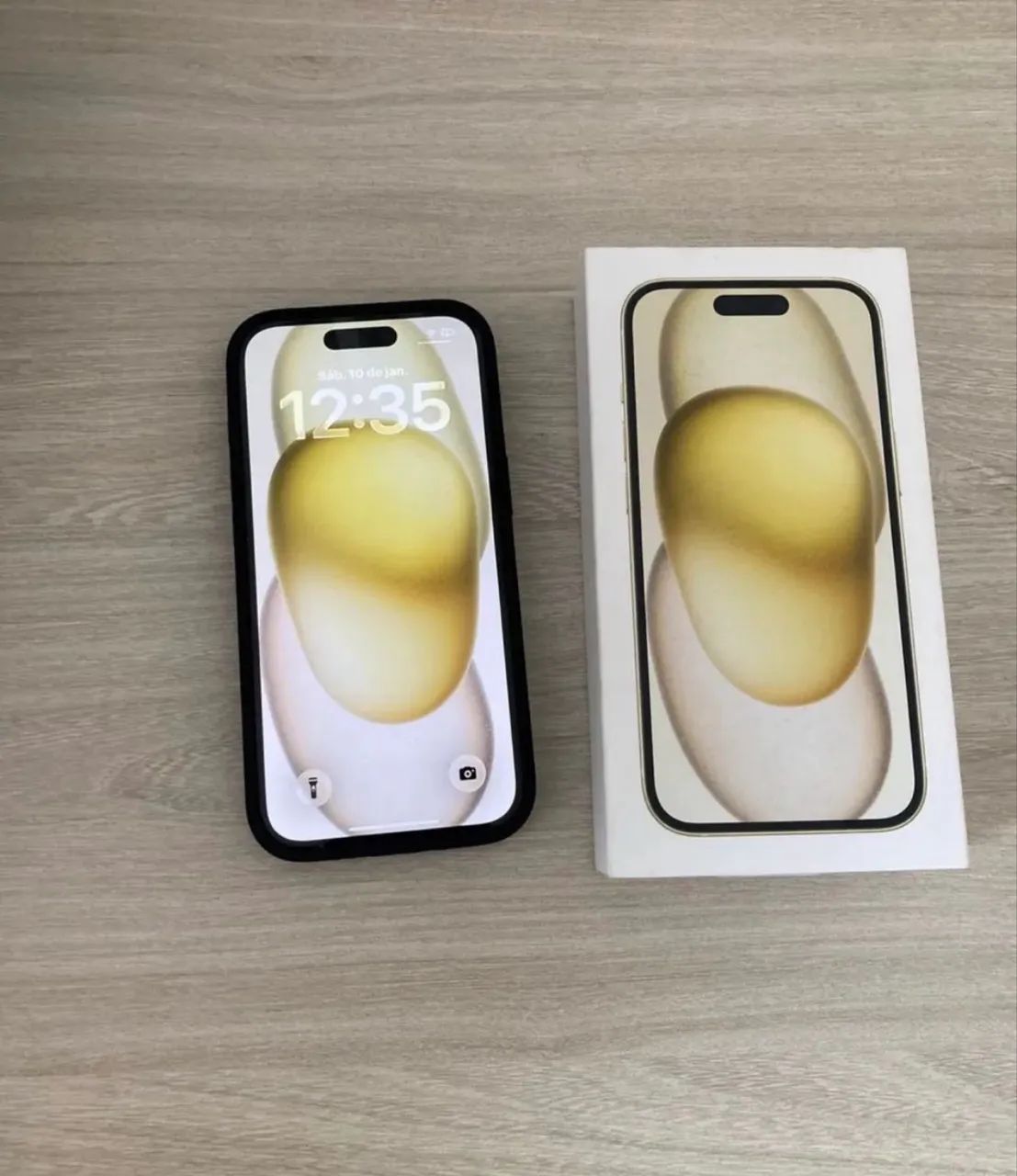 IPHONE 15 128 gb AMARELO SEMI NOVO  - Foto 2