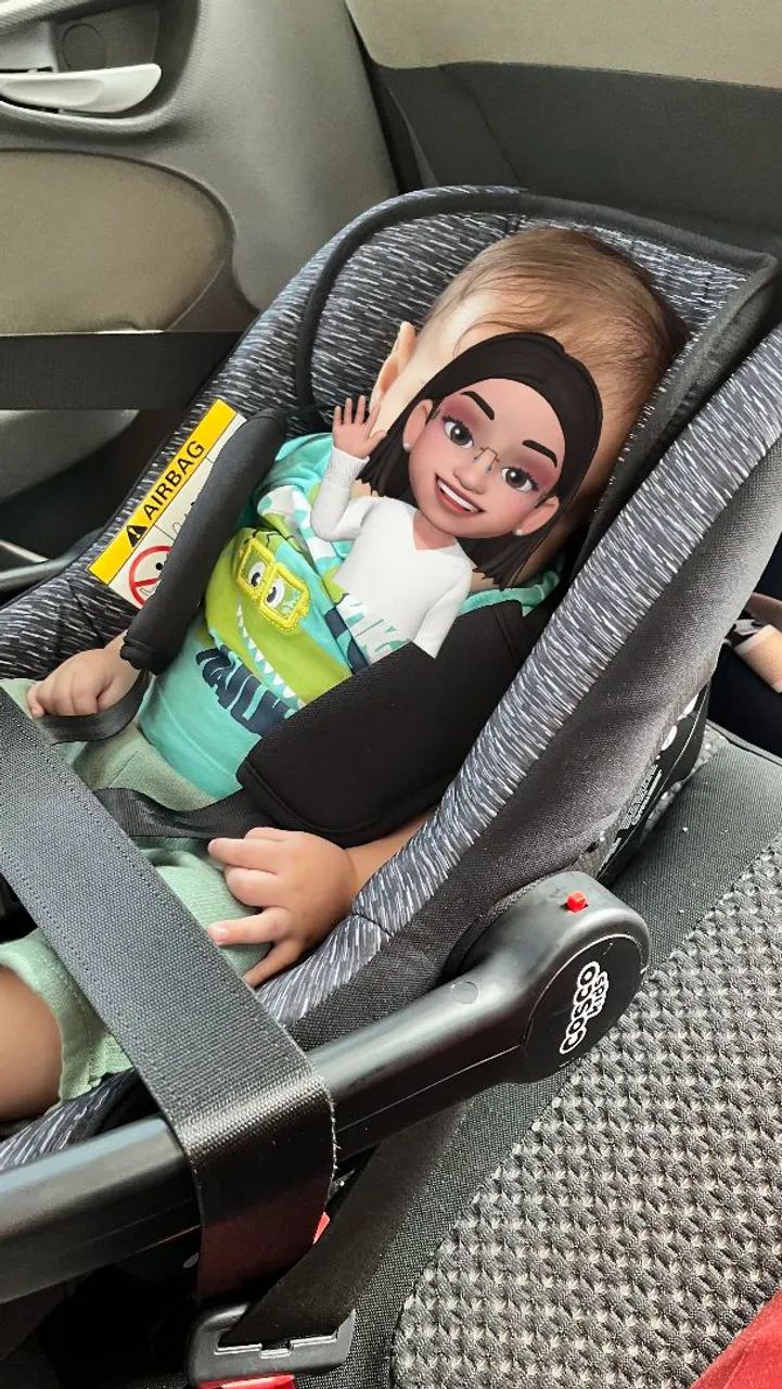 Carrinho de Bebê Alça Reversível com Bebê Conforto - Foto 4