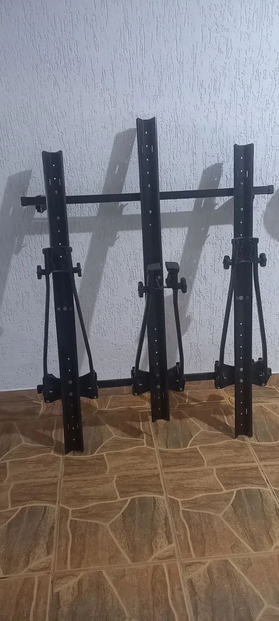 Rack de teto do uno fire  mais 3 trans bike - Foto 4