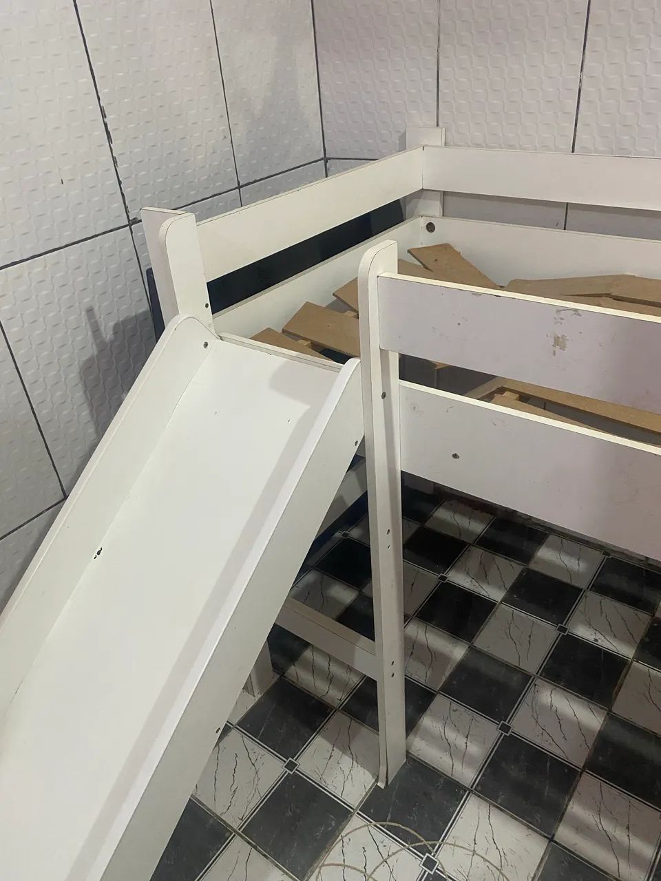 Cama infantil com escorregador  - Foto 5