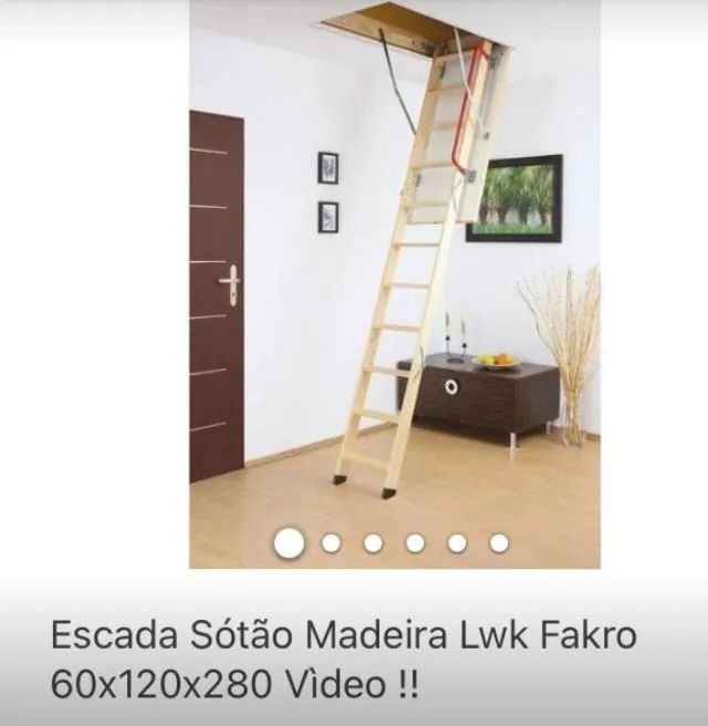 Escada para sótão