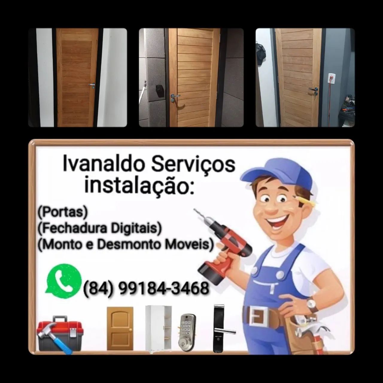 Instalação de portas