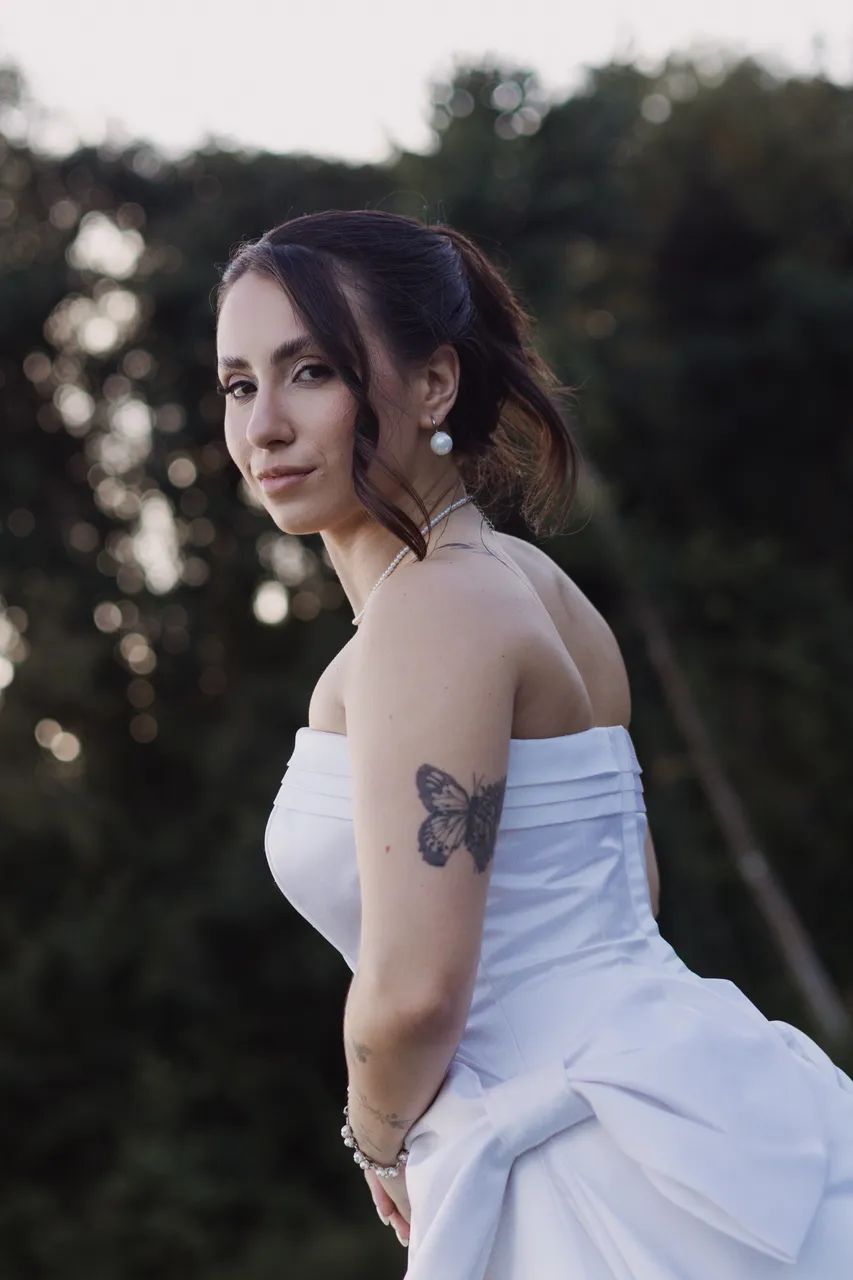 Vestido de Noiva Cetim