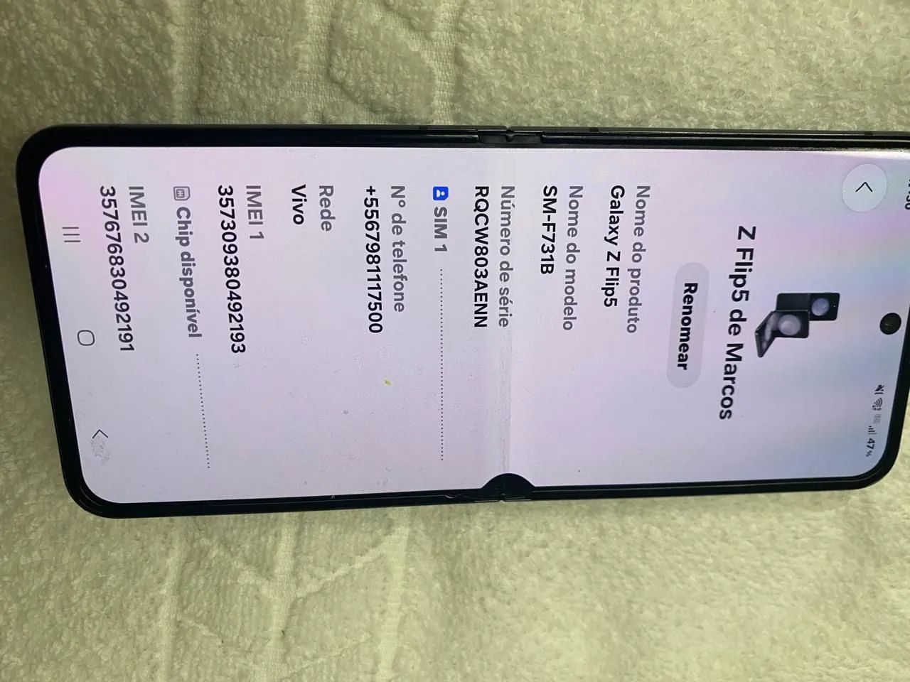 VENDO SANSUNG FLIP 5 DE 512GB - Foto 4