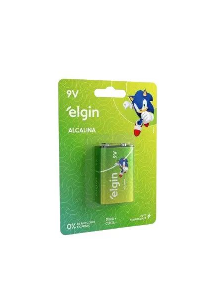 Bateria Elgin 9 volts 