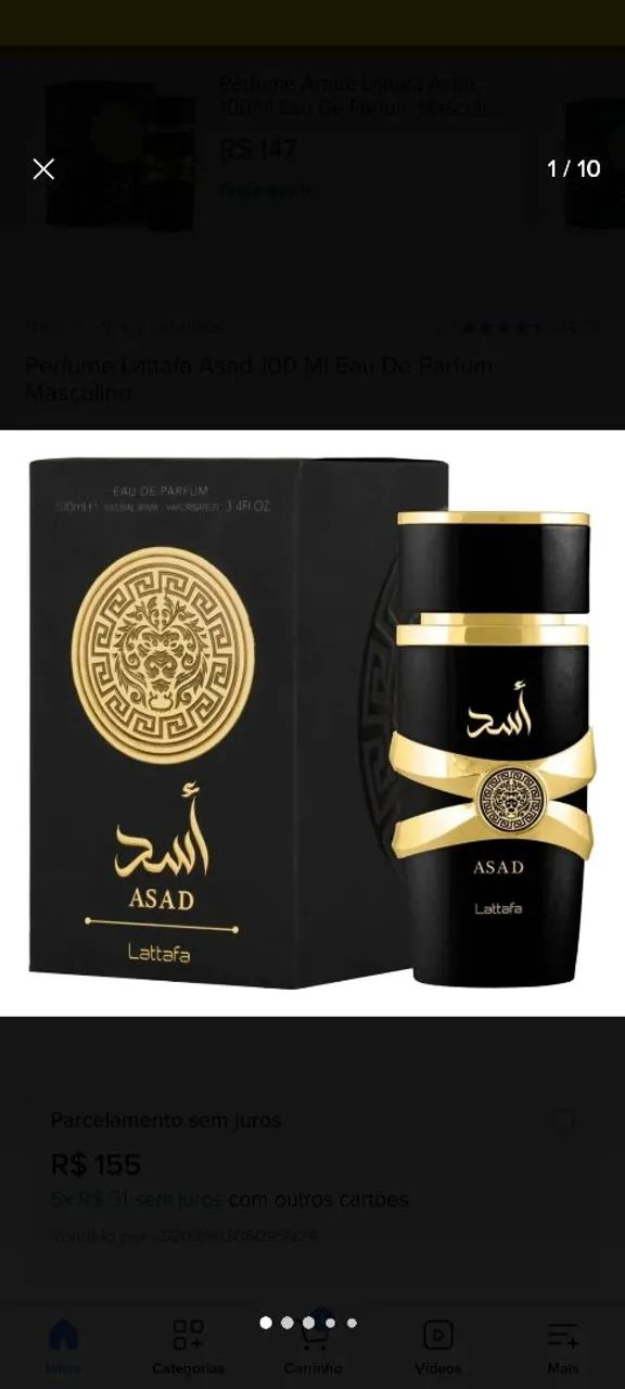 Asad - Lattafa - 100ml - Foto 2